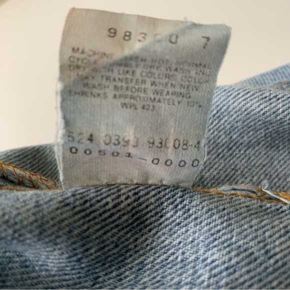 Vintage Levi’s 501 jeans. Made in USA - Picture 10 of 14